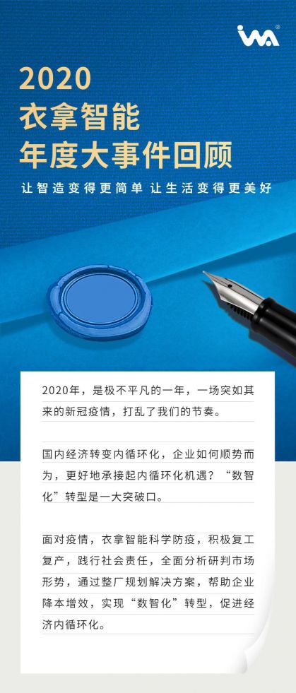 年终盘点｜衣拿智能2020年度大事件回顾！这一年，不简单！