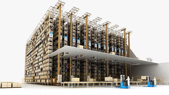 Intelligent stereoscopic warehouse