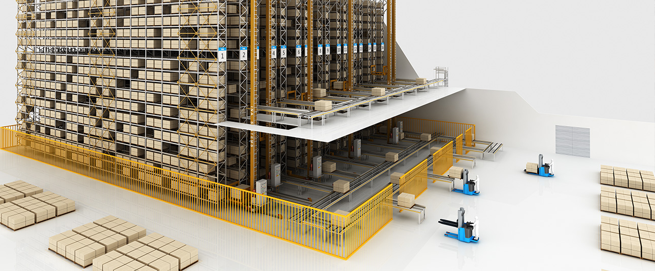 Intelligent stereoscopic warehouse